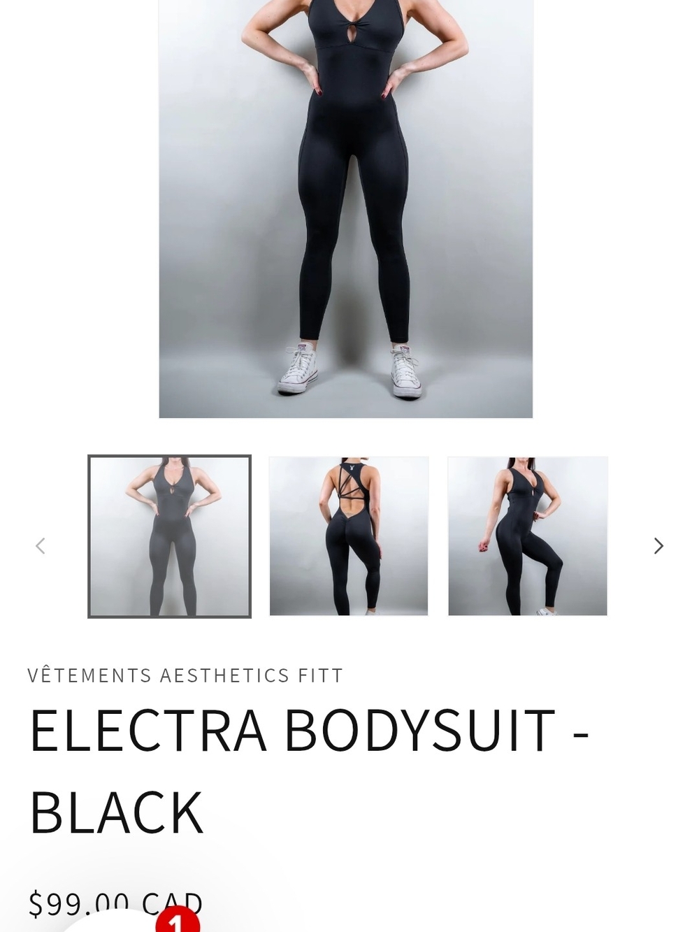 Electra Jumpsuit - Black